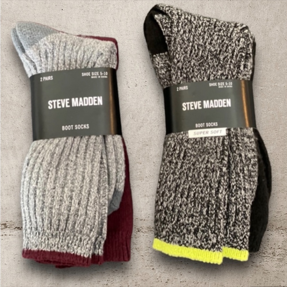🌟HOST PICK🌟 NWT 4 Pr. Steve Madden Boot Socks